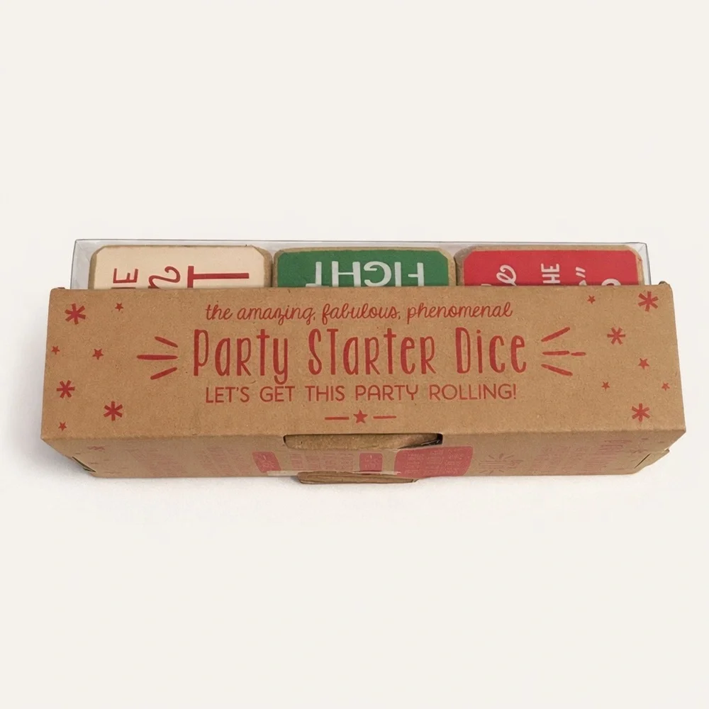 Christmas Party Starter Dice Game Holiday Icebreaker Family Gathering Fun Gift
